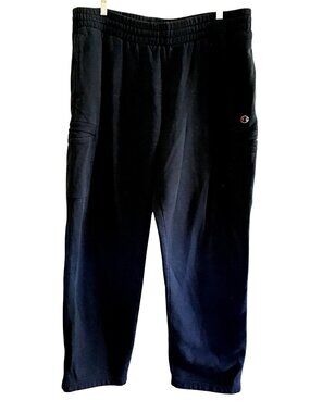 CHAMPION- MENS BLUE ELASTIC WAIST STRAIGHT LEG JOGGER'S SWEATPANTS SIZE X-LARGE